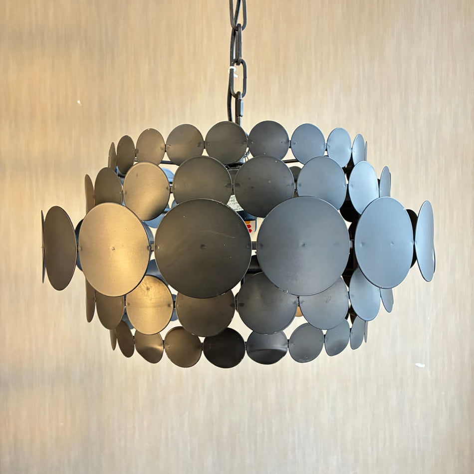 PTMD Deckenlampe Viviane schwarz Metall 45cm  Lampe