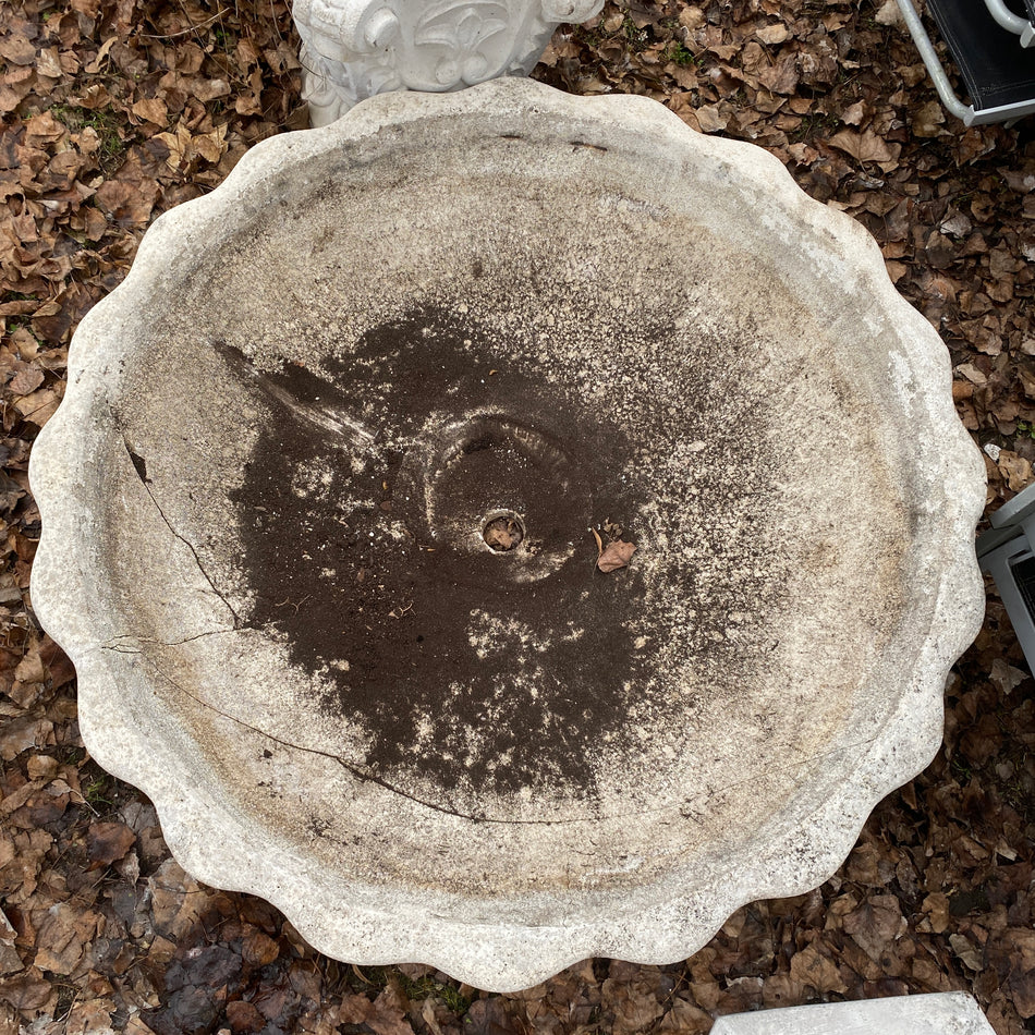 Steindeko Steinschale Pflanzschale für Garten – Schale gebraucht