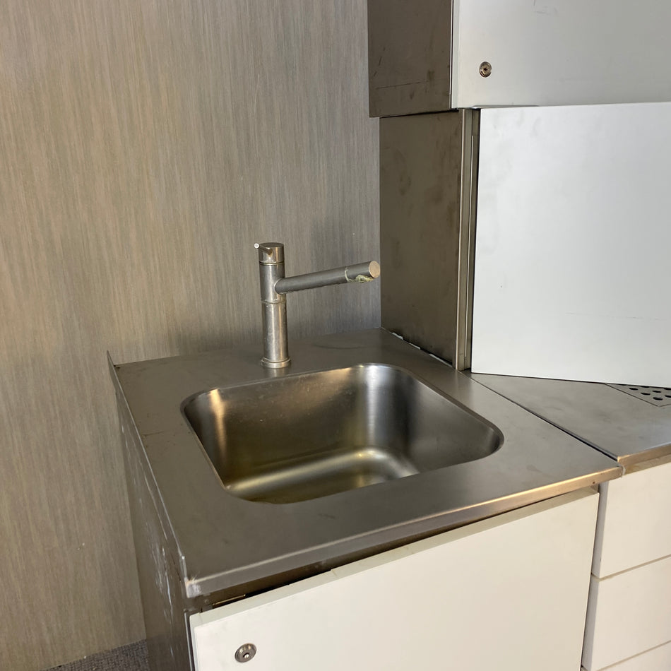 Küchenzeile gebraucht mit Spüle Schrank Hängeschrank Unterschrank
