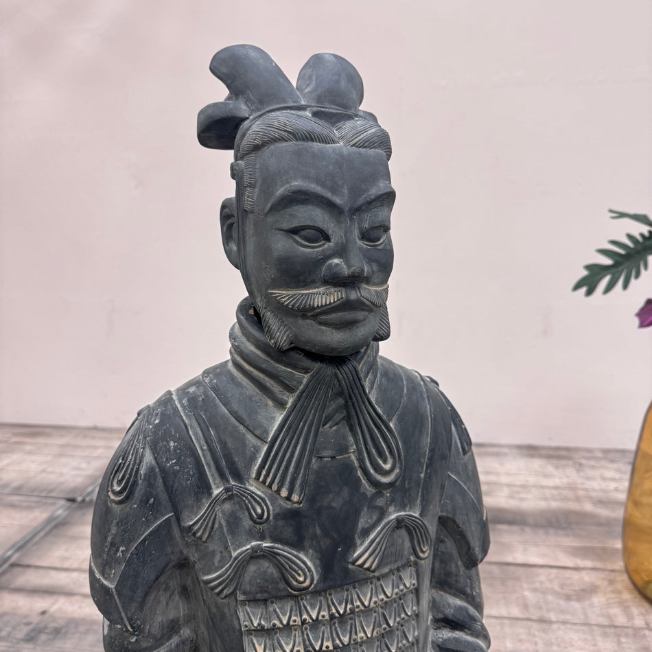 Terrakotta-Krieger Figur Stein/Ton Dekorative Skulptur Villen-Bestand Antiquität