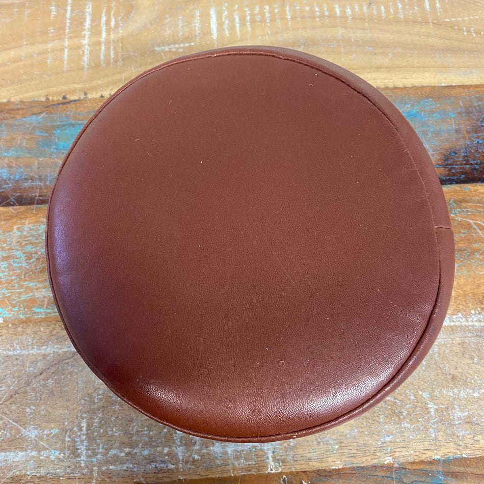 Kleines Polster gebraucht braun Leder