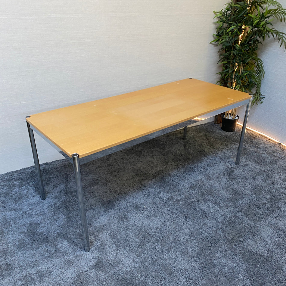 USM Haller Schreibtisch gebraucht Buche Holz 175x75 Tisch