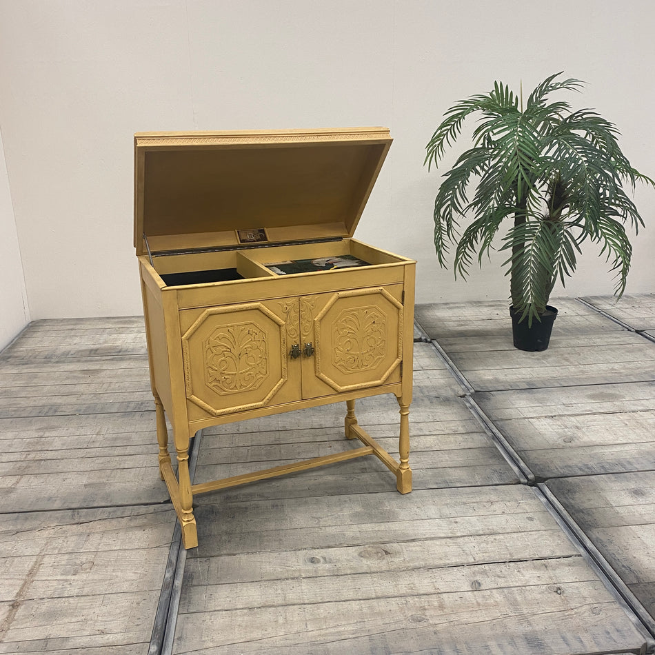 Thomas Klotz Alter Musikschrank „ Golden Palm“ Kommode Upcycled