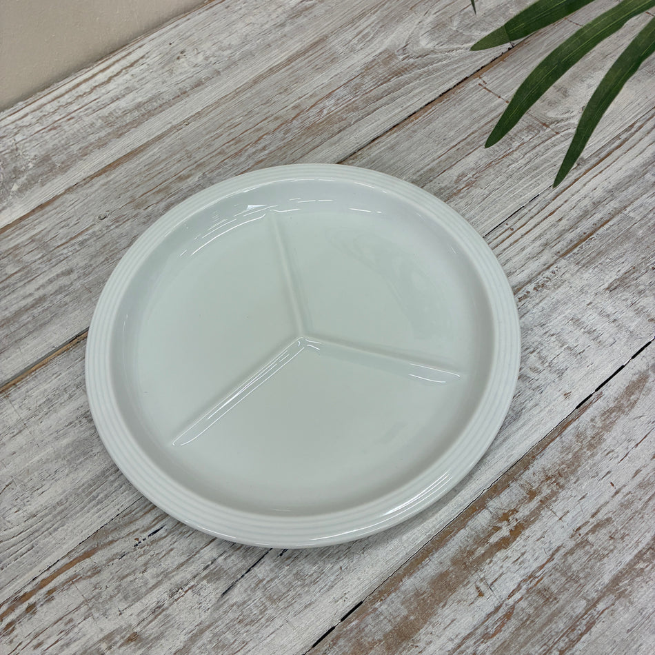 Seltmann Weiden Fondueteller 24 cm Abteilteller 3-geteilt Frühstücksteller
