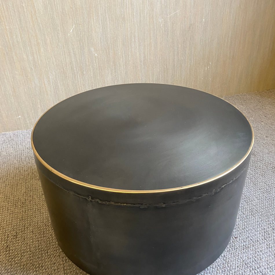 PTMD Beistelltisch Georgy Metall messing 55cm