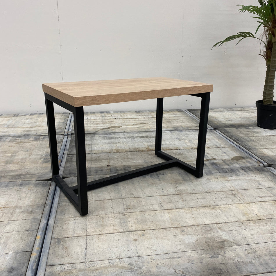 Beistelltisch Furnier Anthrazit Skandi-Stil Tisch gebraucht