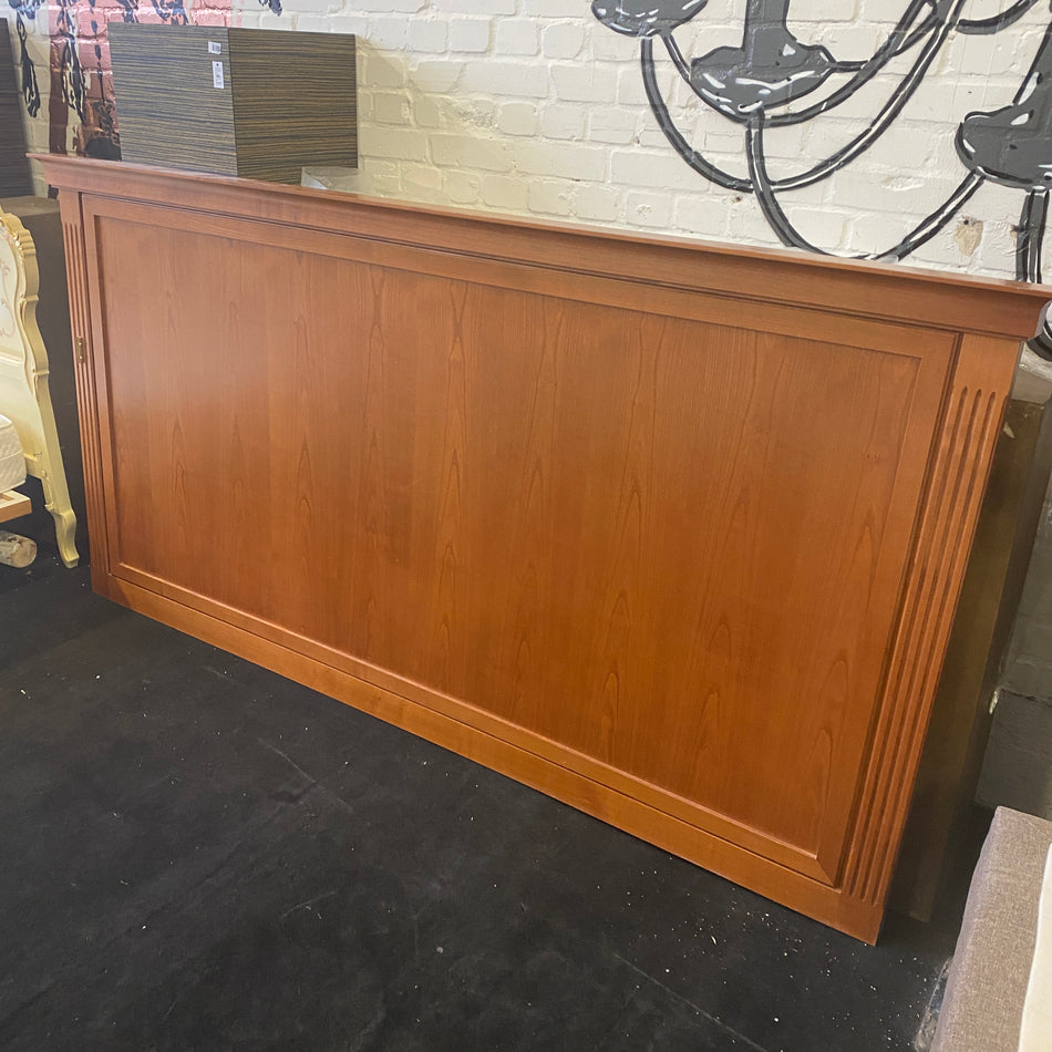 Bettkopfteil Holz braun 240cm klassisch – Kopfteil gebraucht