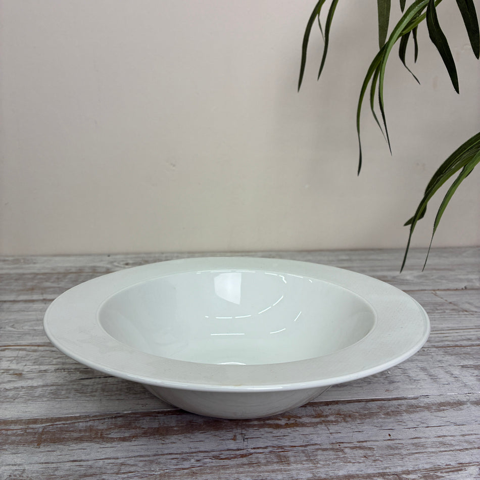 Seltmann Weiden Zoé Suppenteller rund 23 cm fine diamond Elfenbein