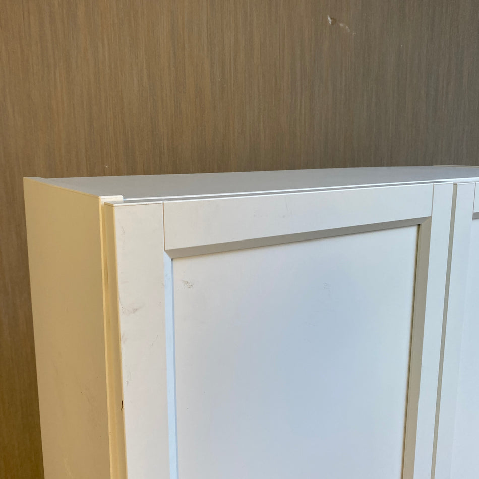 IKEA OXBERG Schrank weiß mit 2 Türen & Einlegeböden – kompakter Stauraum gebraucht