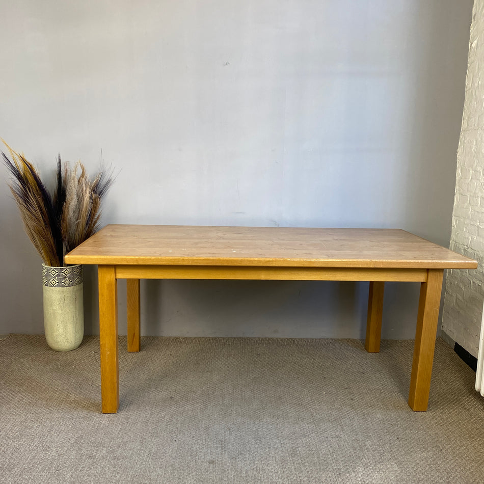 Esstisch gebraucht Holz dunkel Eiche 180x90 Tisch