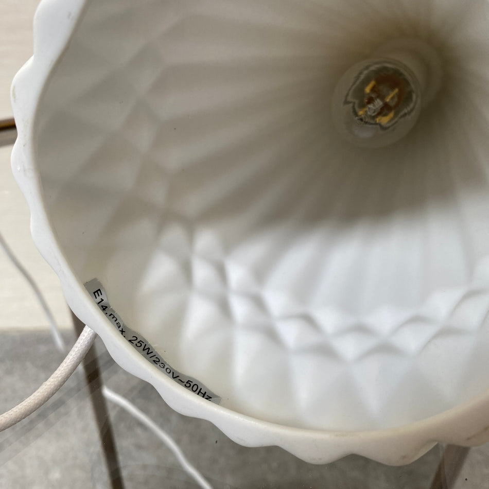 Impressionen Living Deckenlampe neuwertig weiß  Lampe