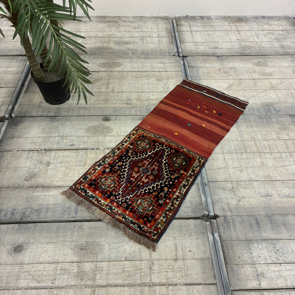 Orientalischer Teppich Vintage 54x127 Gemustert