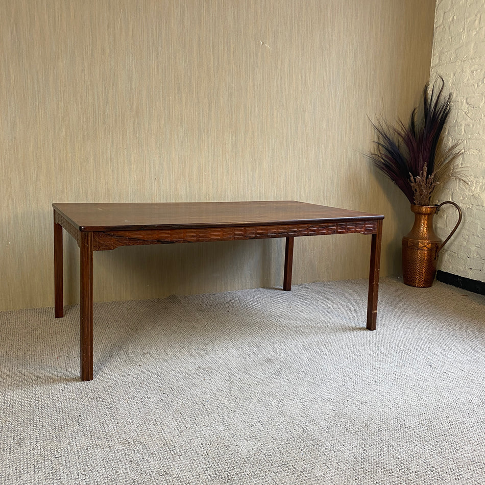 Couchtisch gebraucht Palisander Holz 60er 70er Tisch