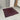 Vintage Teppich antik rot gemustert 117x118 orientalisch
