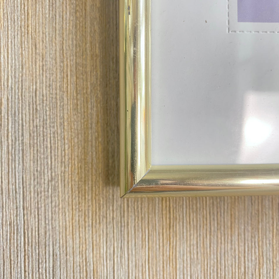 Bilderrahmen golden 22x32