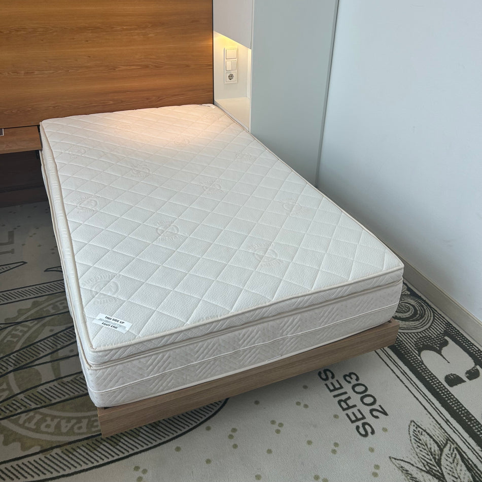 Bett mit Matratze und Topper 100x200 Einzelbett