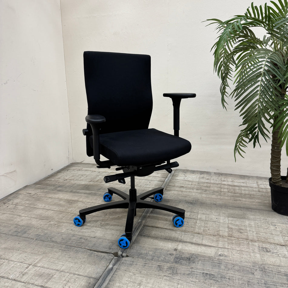 Löffler Figo FG 19 Bürostuhl Drehstuhl Schwarz Ergonomisch Gebraucht