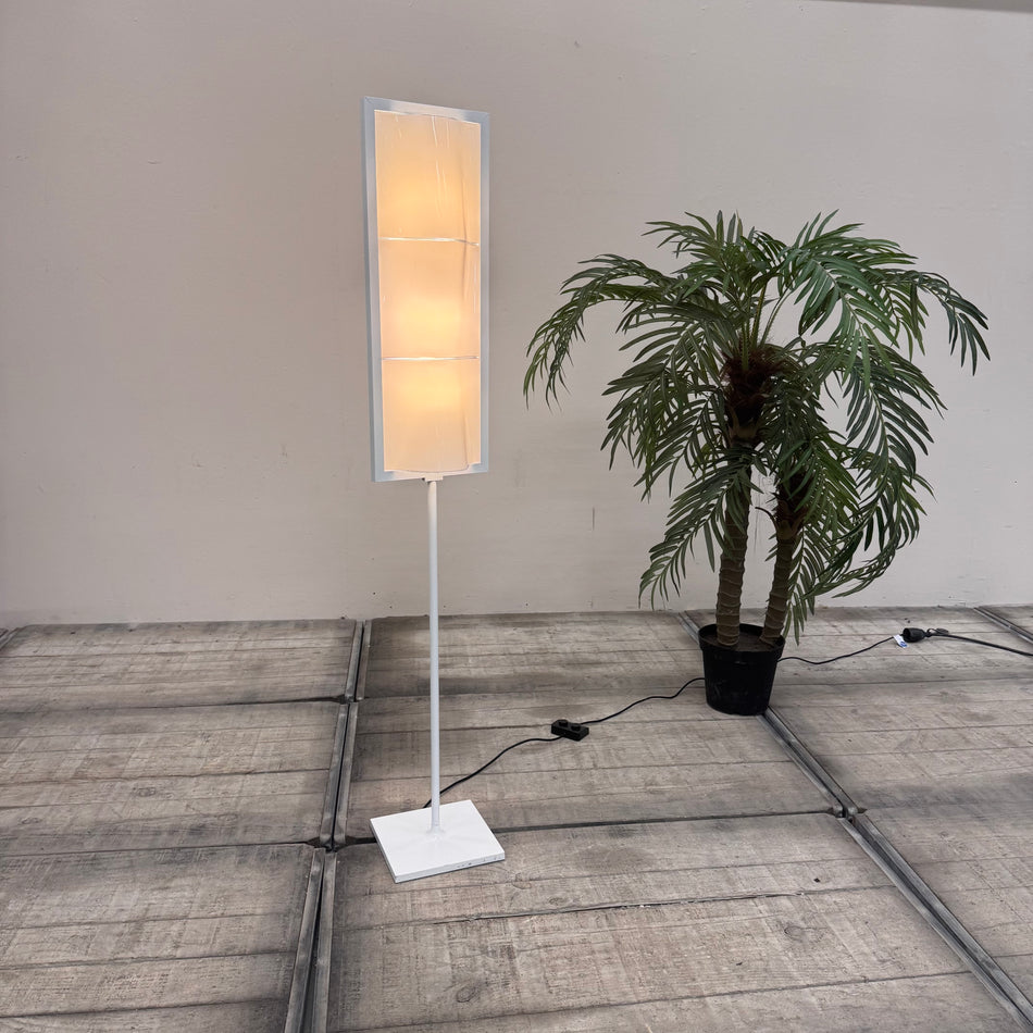Artemide Sofocle Stehlampe Weiß Metall Designer Lampe Gebraucht