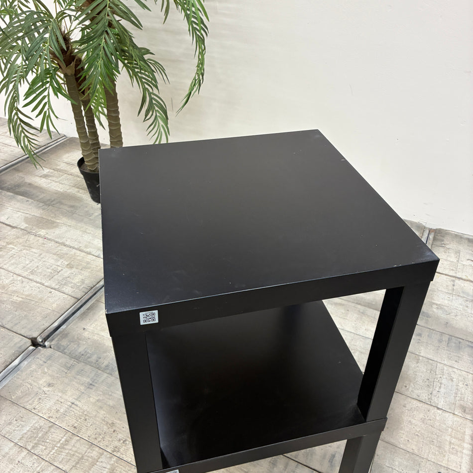 Ikea Lack Beistelltisch Schwarz Holz Mit Zwischenboden Tisch Gebraucht