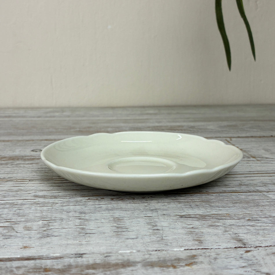 Seltmann Weiden Marie-Luise Untertasse zur Moccatasse 12 cm elfenbein