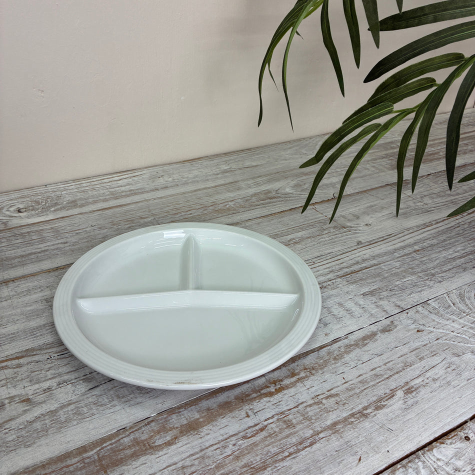Seltmann Weiden Fondueteller 24 cm Abteilteller 3-geteilt Frühstücksteller