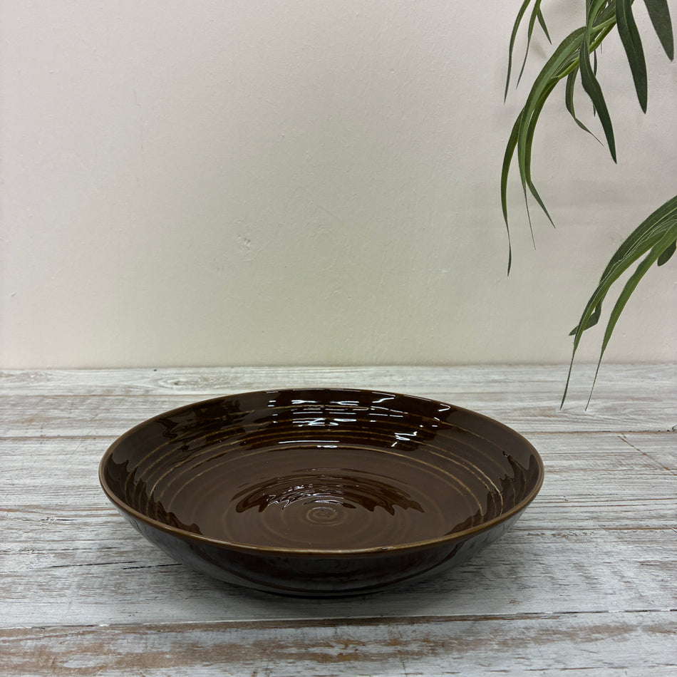Seltmann Weiden Terra Suppenteller rund 21 cm Erdbraun