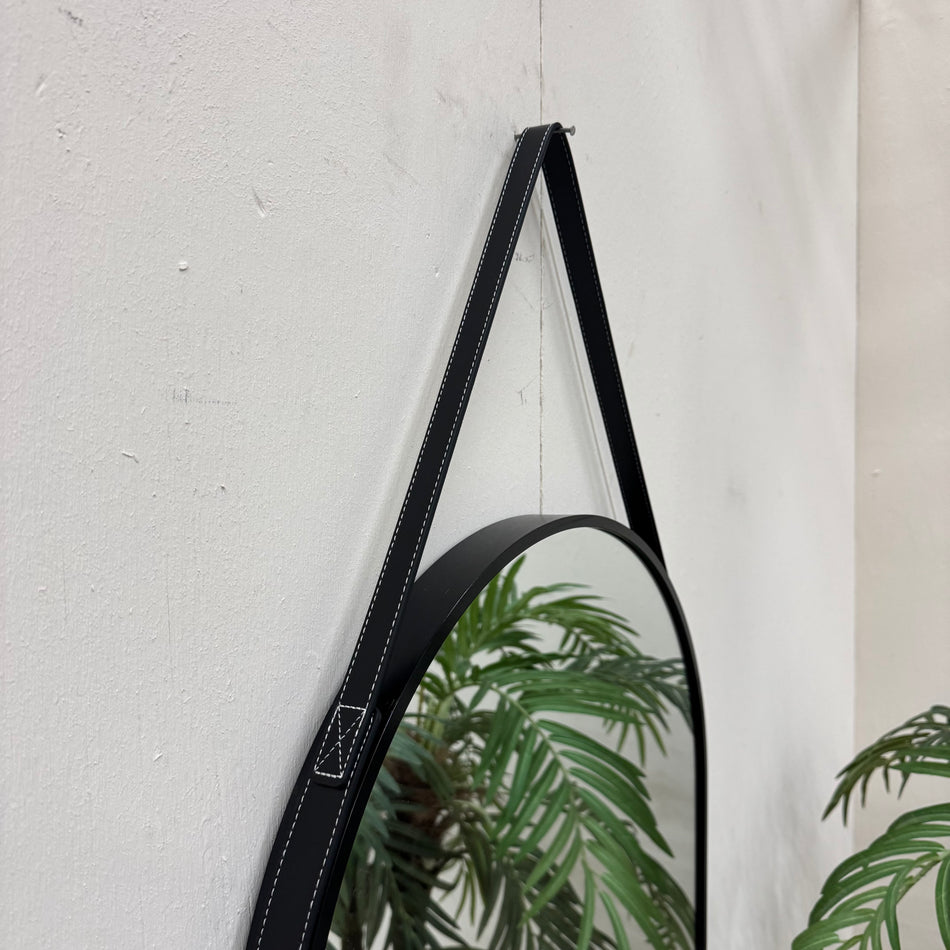 Len-Fra Miami II Wandspiegel 55x85 Spiegel Schwarz Wanddeko
