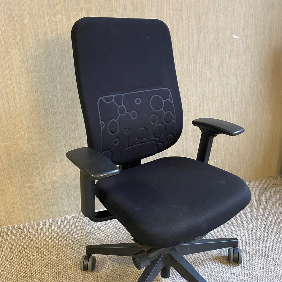 Steelcase Reply Network Bürodrehstuhl gebraucht schwarz höhenverstellbar