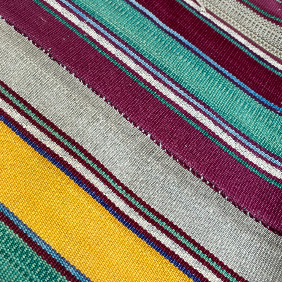 Vintage Teppich bunt gebraucht Stoff 180x160