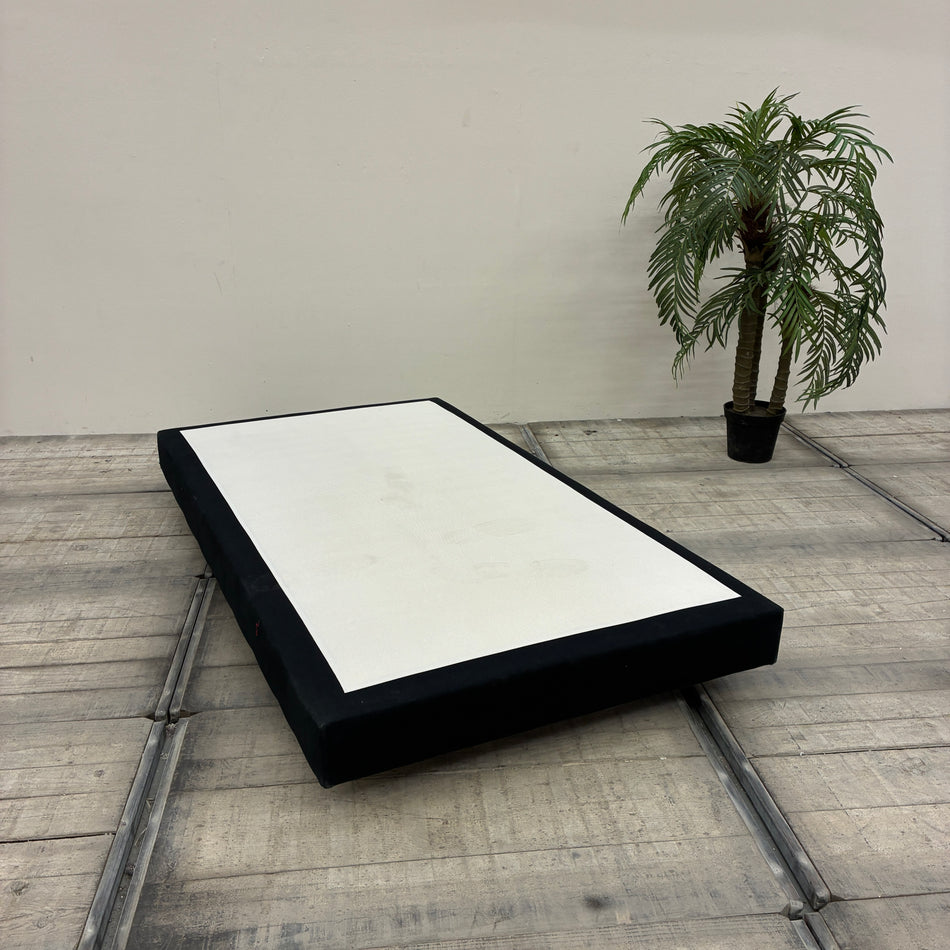 Boxspringbett Bettgestell 110x200 Einzelbett Schwarz Weiß Bett Gebraucht