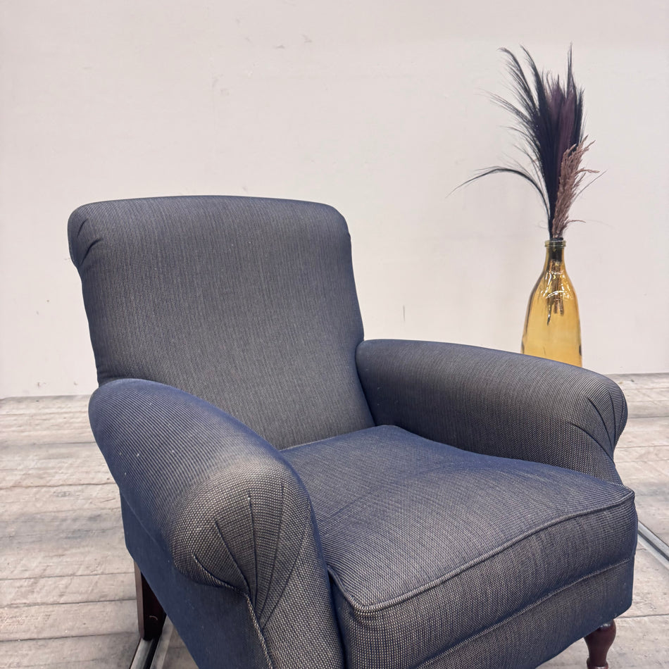 Polstersessel Sessel Clubsesssel Blau Grau Gebraucht