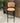 Retro Stuhl mit Wienergeflecht schwarz orange