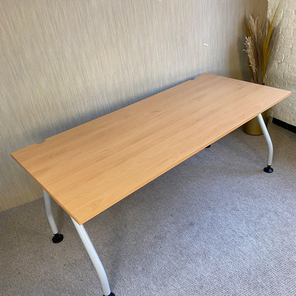 Werndl Schreibtisch gebraucht Holz Tisch 180cm Büro