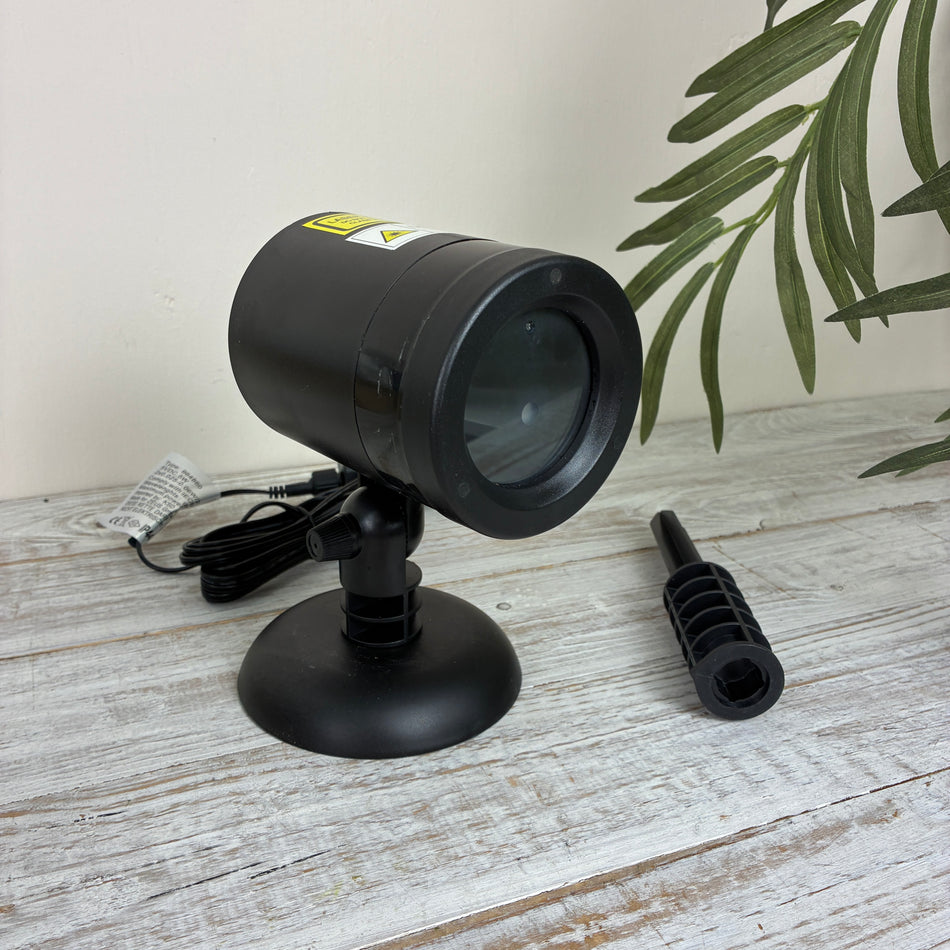 Casaya Laserprojektor IP44 EU-Stecker 40 cm