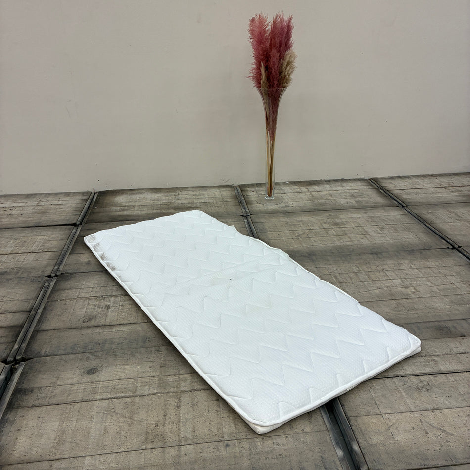 Matratzentopper 90x200 Topper Auflage Bett-Topper Weiß Textil Gebraucht
