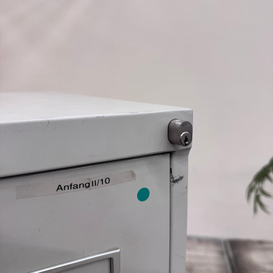 Mauser Karteischrank Metallschrank Büro Schrank 6 Schubladen Gebraucht