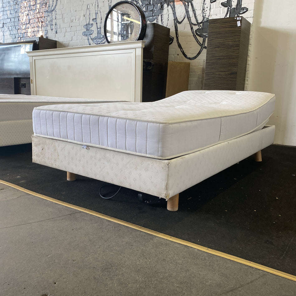 Schramm Boxspringbett 100x200 elektrisch verstellbar inkl Matratze Bett gebraucht