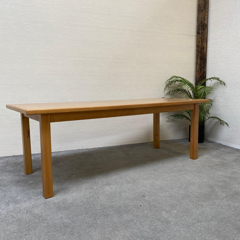 Esstisch gebraucht Holz dunkel Eiche 220x90 Tisch