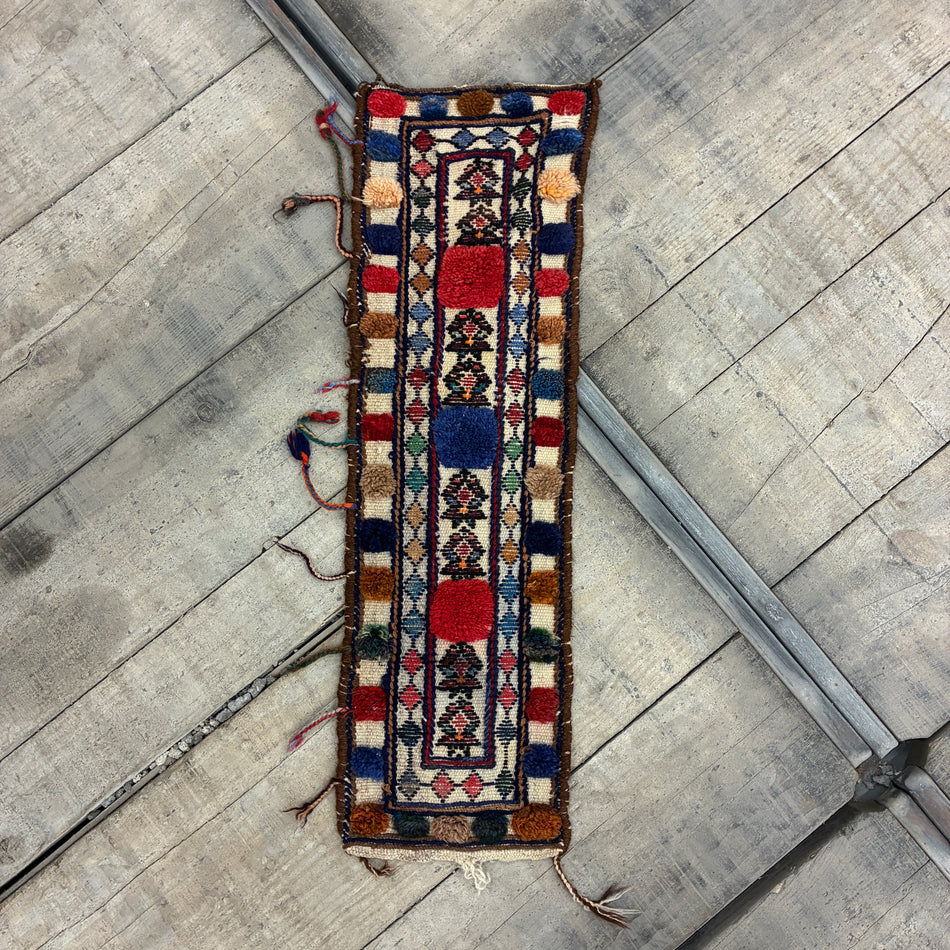 Orientalischer Teppich Vintage 26x80 Gemustert