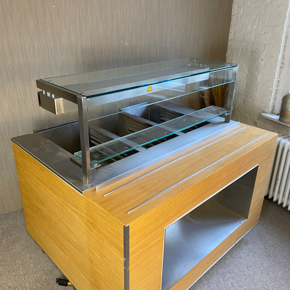 Mobile Wärmehalte Theke gebraucht Gastro