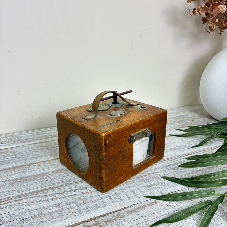 Vintage Taubenuhr Holzkasten Mechanisch Brieftaubenuhr Dekoration Sammlerstück