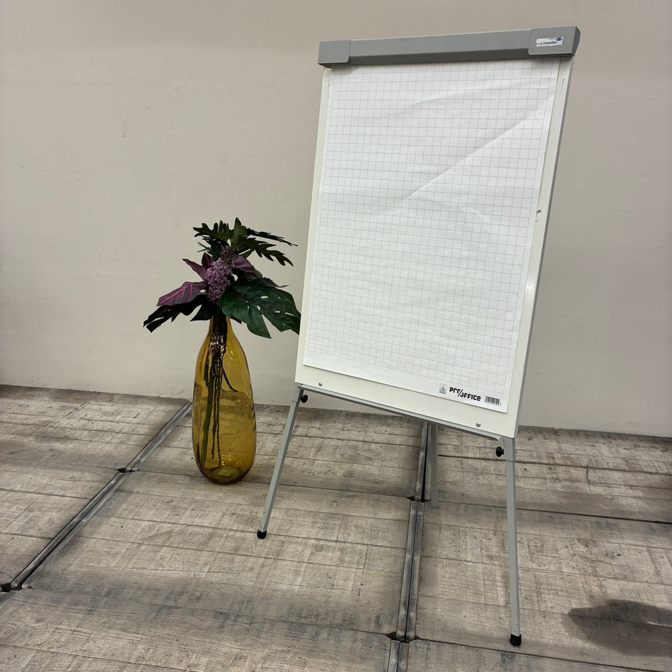 Legamaster Flipchart Dreibein Höhenverstellbar Weiß Grau Gebraucht