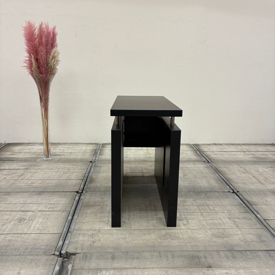 Schreibtisch Anbauelement Sideboard Schrankmodul Schwarz Gebraucht