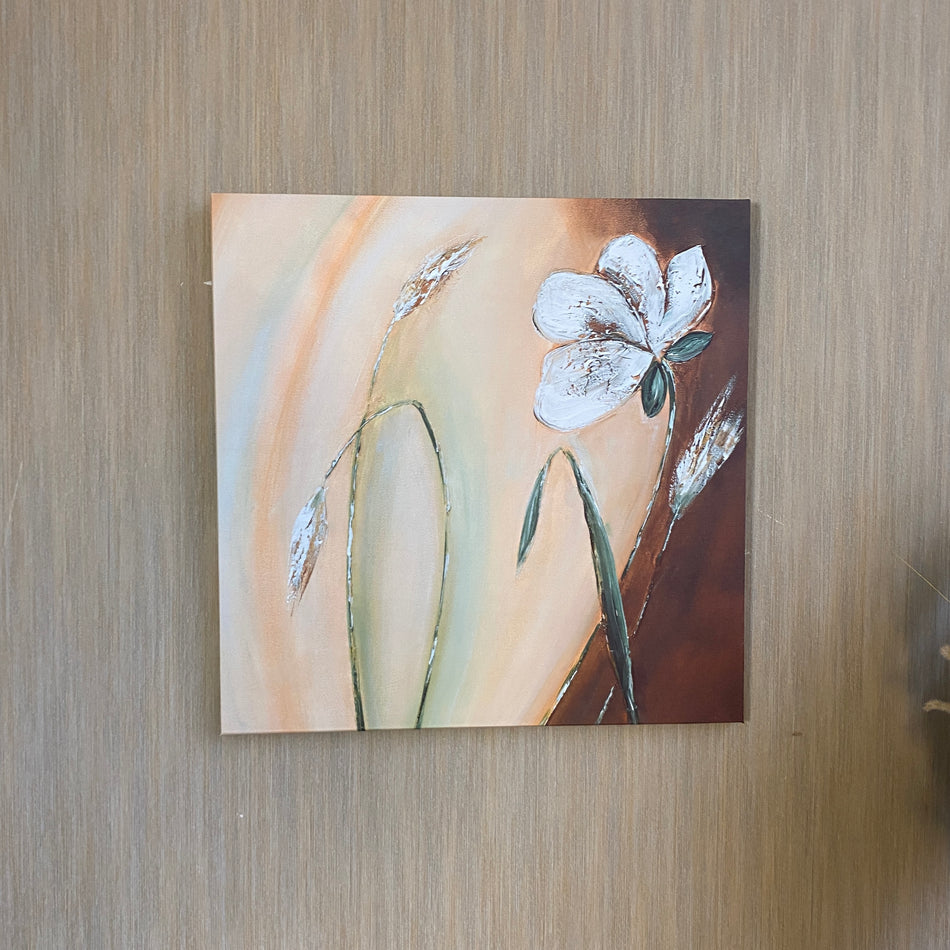 Florales Kunstdruck Wandbild – Bild gebraucht