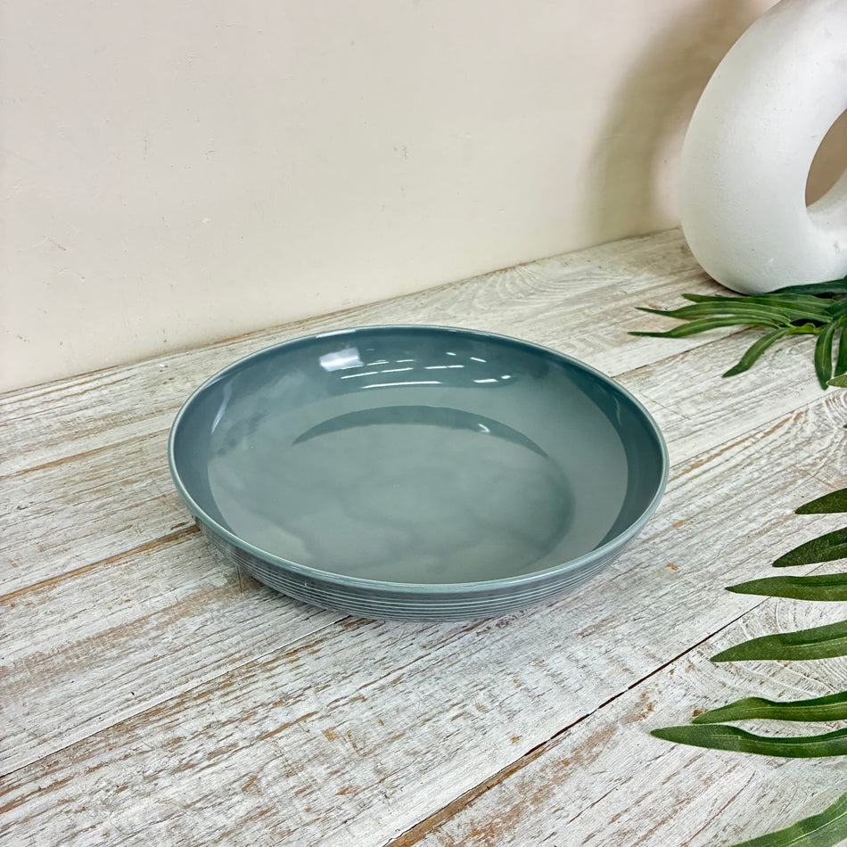 Seltmann Weiden Beat Foodbowl 28 cm Color Glaze Perlgrau