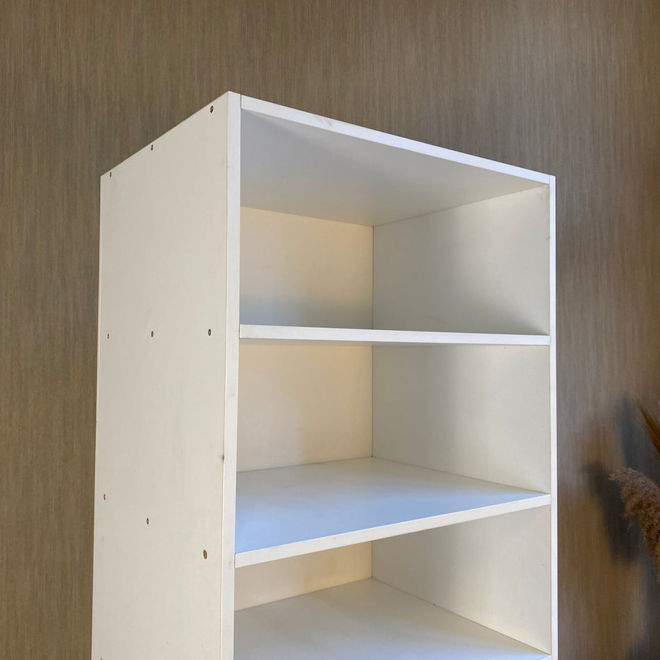 Regal gebraucht grau Holzkorpus 190cm 6 Fächer