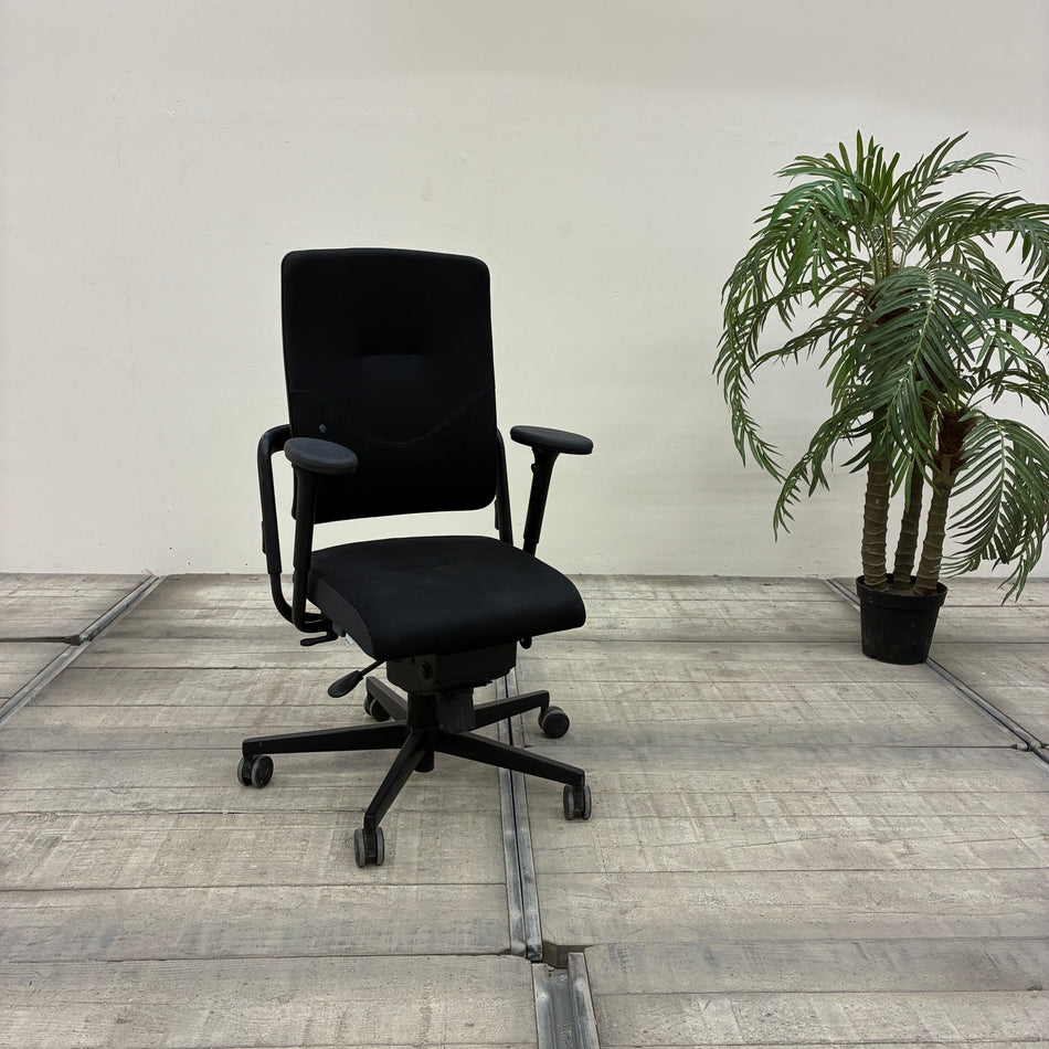 Rhode&Grahl Drehstuhl Profiseller Ergonomischer Bürostuhl Schwarz Stuhl Gebraucht