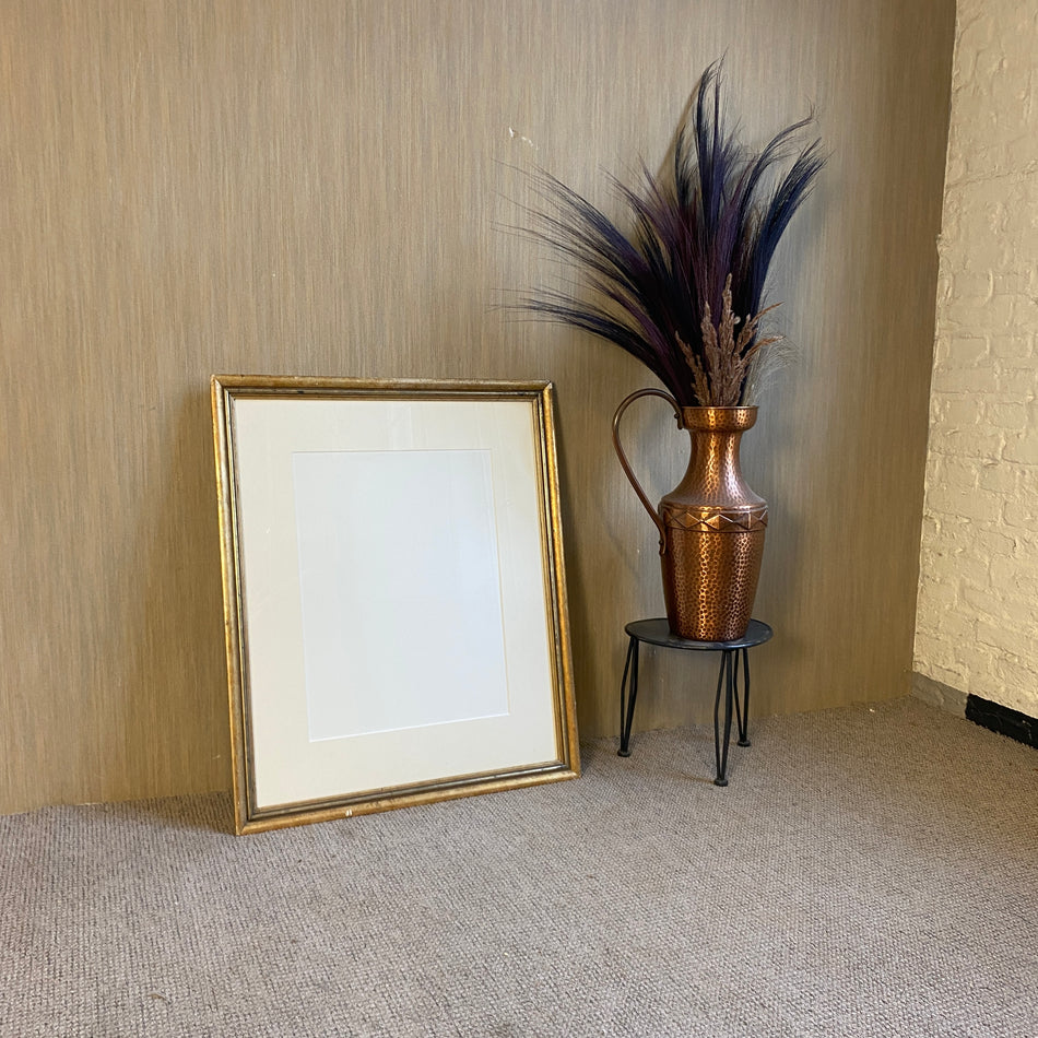 Bilderrahmen gebraucht golden Holz Rahmen 73x90
