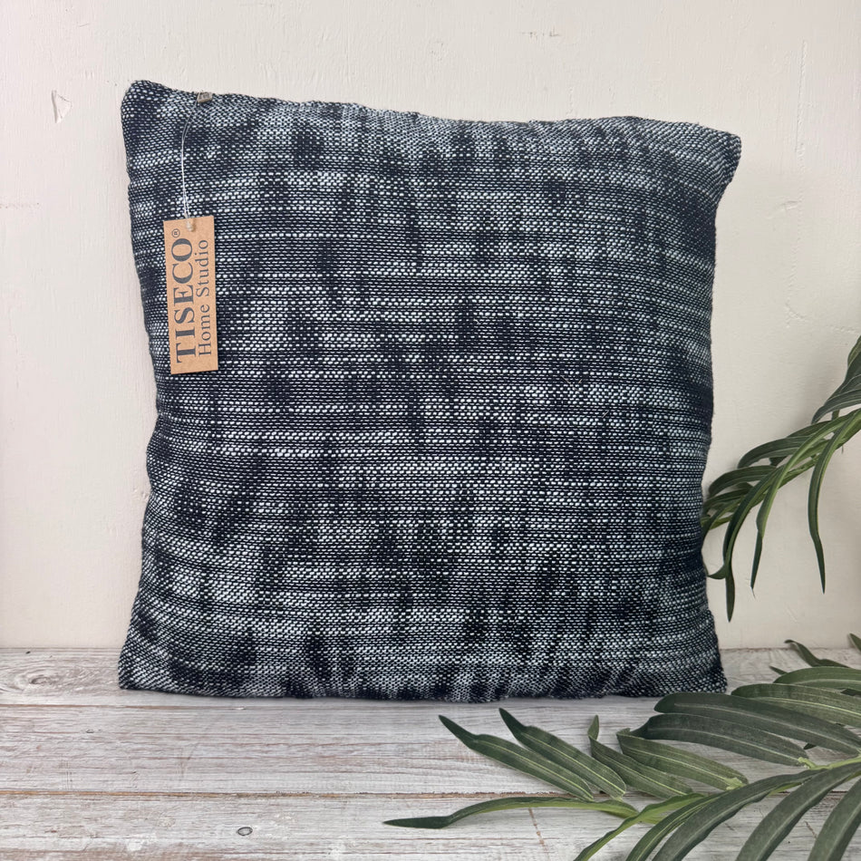 Tiseco Home Studio Kissen Schwarz Weiß 45x45 Neuware
