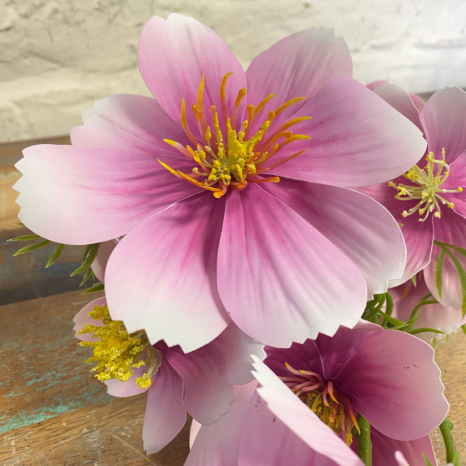 Countryfield Kunstblume Cosmos dunkel lila 105cm